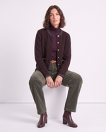 Cardigan a maniche lunghe con tasche