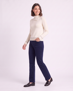 Pantalone bootcut a cinque tasche