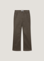 Pantalone bootcut con cinque tasche
