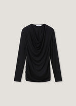 Blusa con scollo a gronda