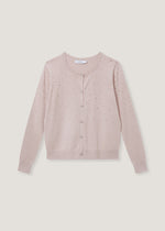 Cardigan con strass