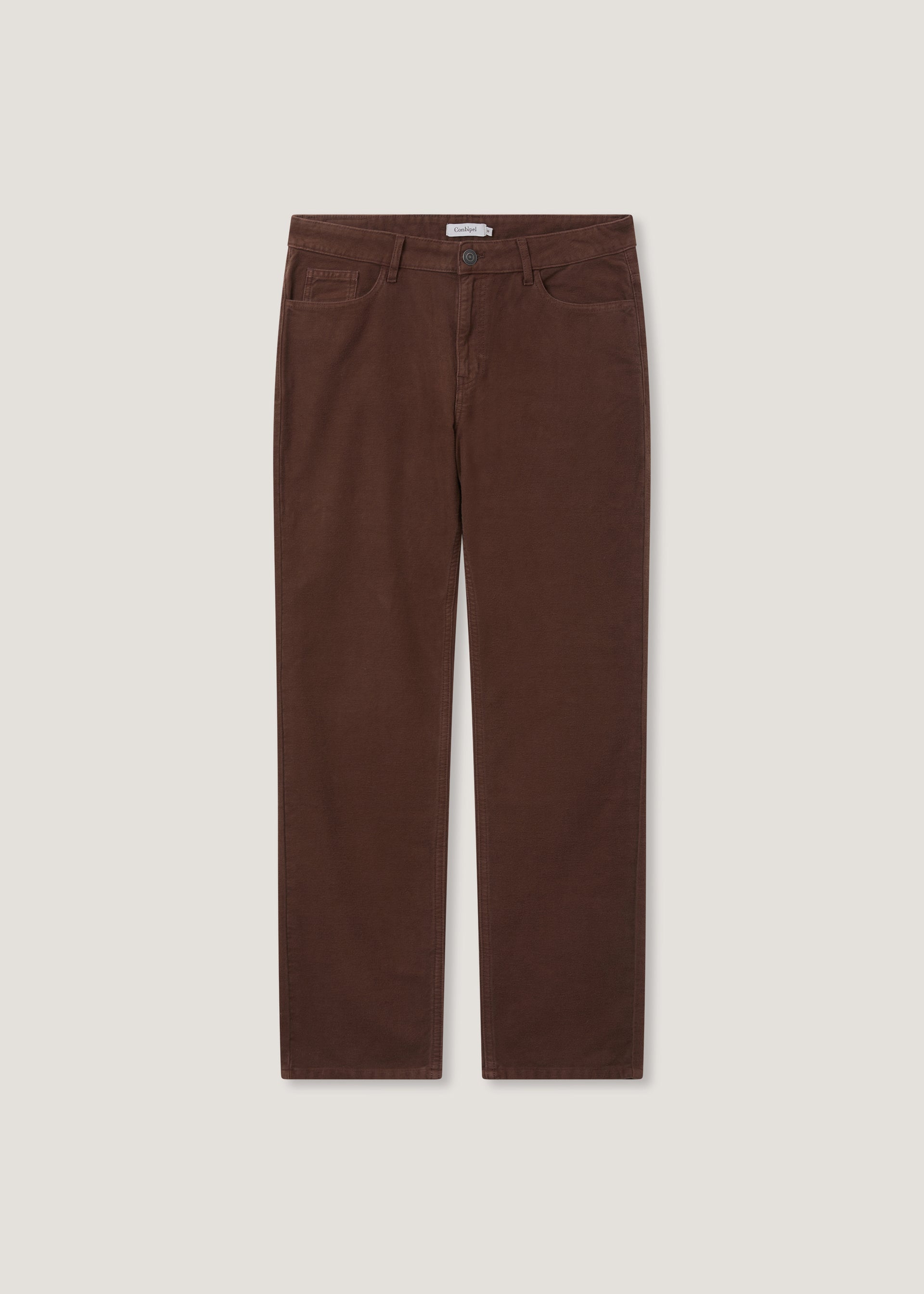 Pantaloni cinque tasche in fustagno