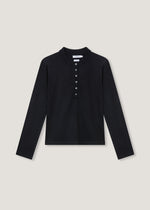 Maglia a maniche lunghe con bottoni