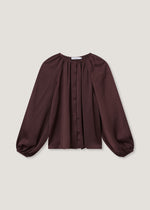 Camicia over con pieghe
