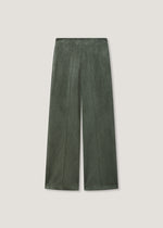 Pantalone in velluto a gamba larga