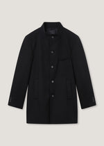 Cappotto monopetto con collo in piedi