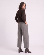 Pantaloni larghi a quadri