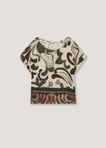 Blusa scollo ampio