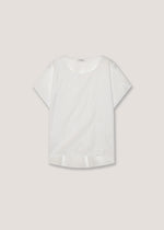 Blusa in cotone con ricami