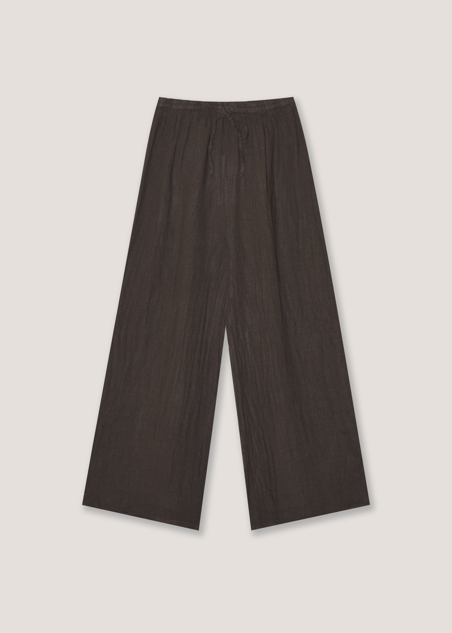 Pantaloni ampi in lino