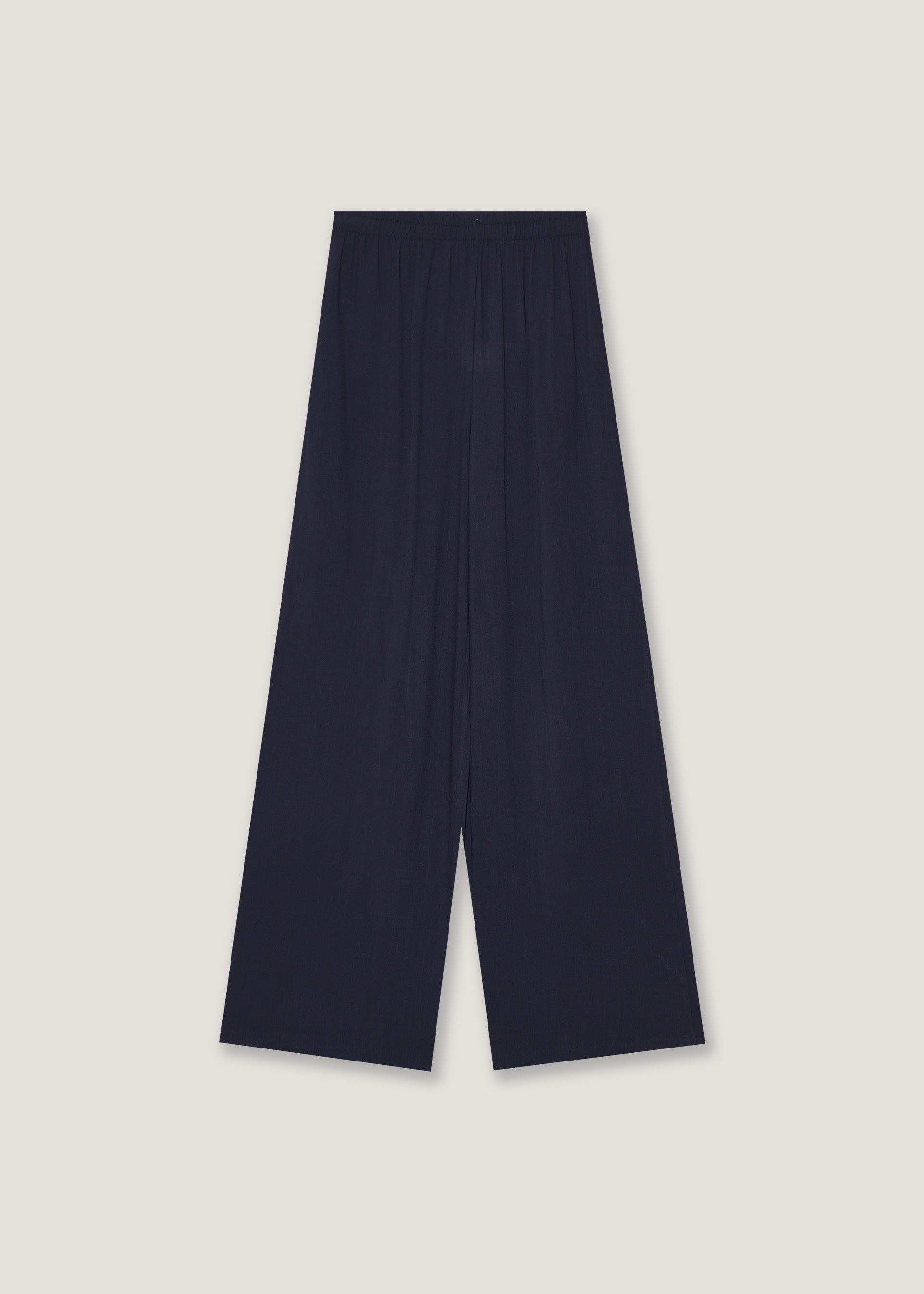 Pantaloni ampi in viscosa