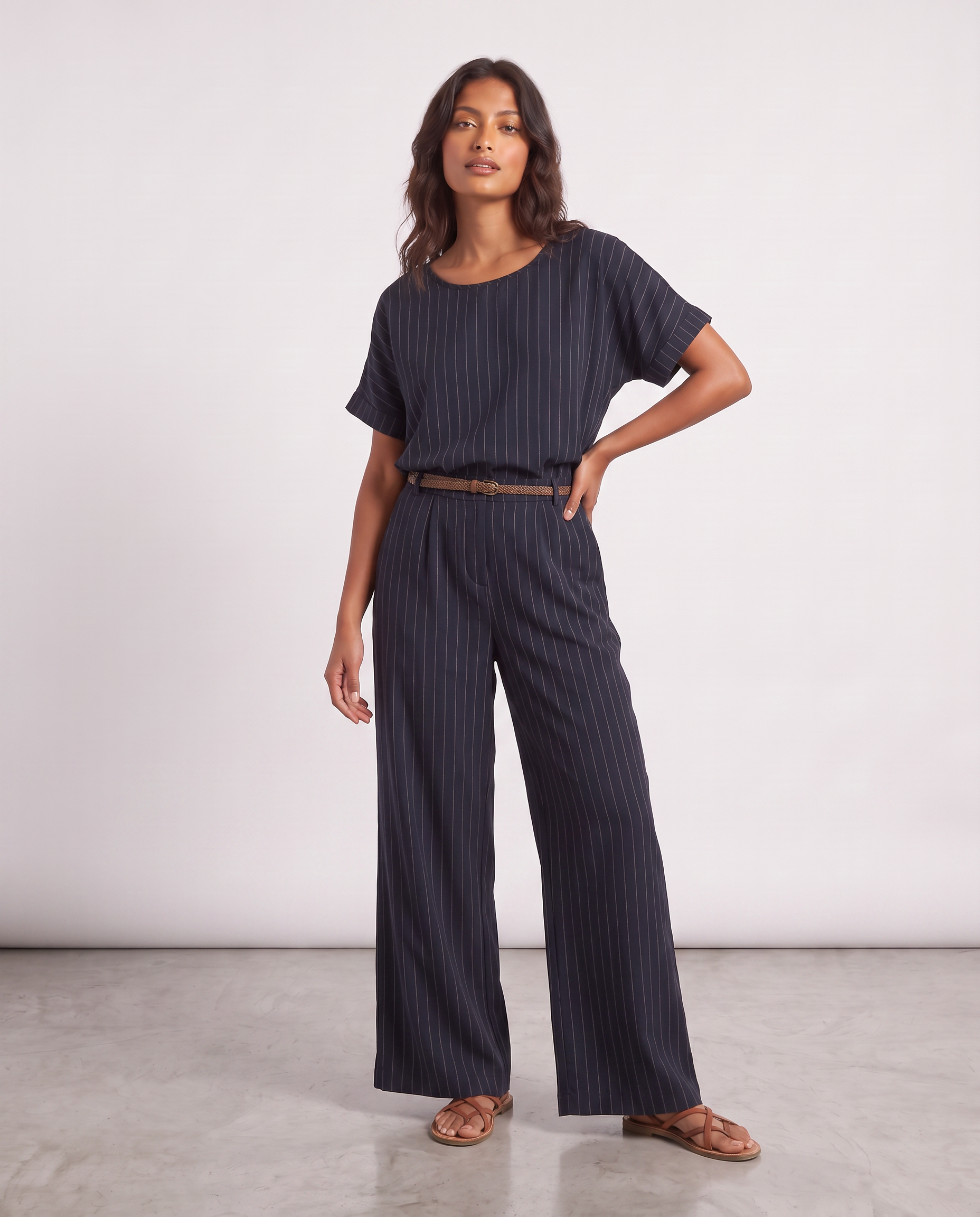 Pantaloni gessati