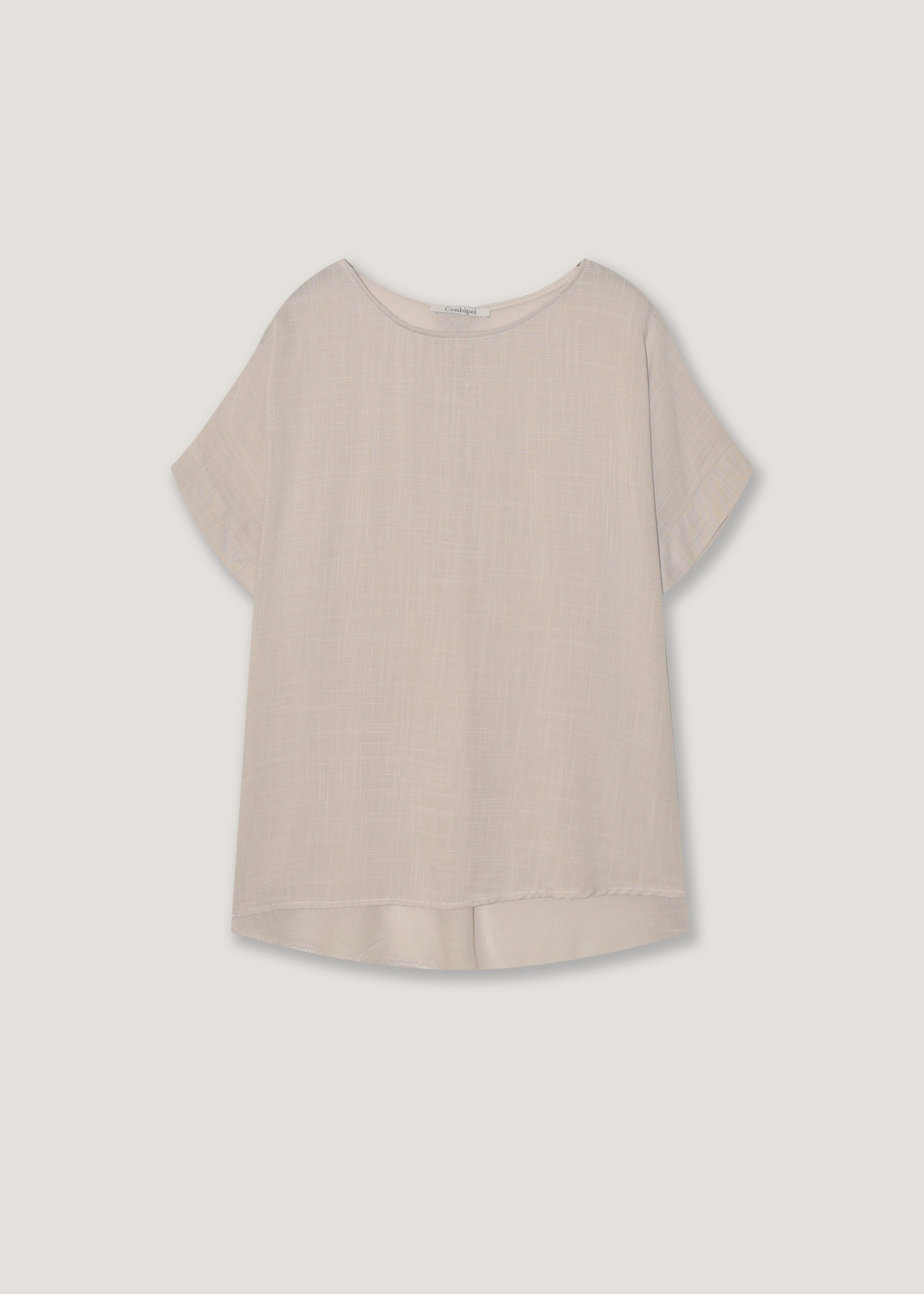 Blusa over girocollo