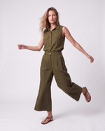 Pantaloni in misto lino