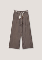 Pantaloni con cintura foulard
