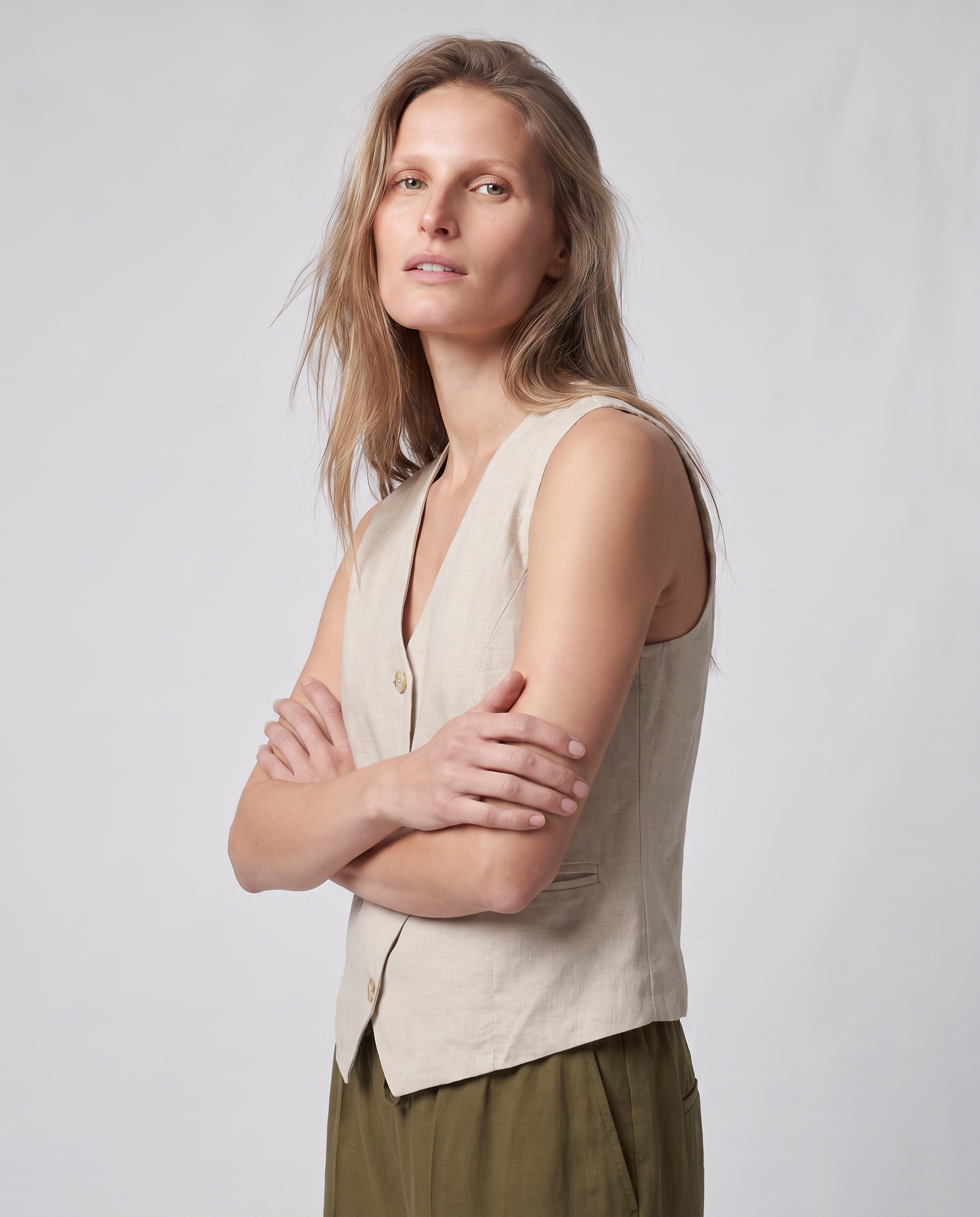 Gilet scollo V
