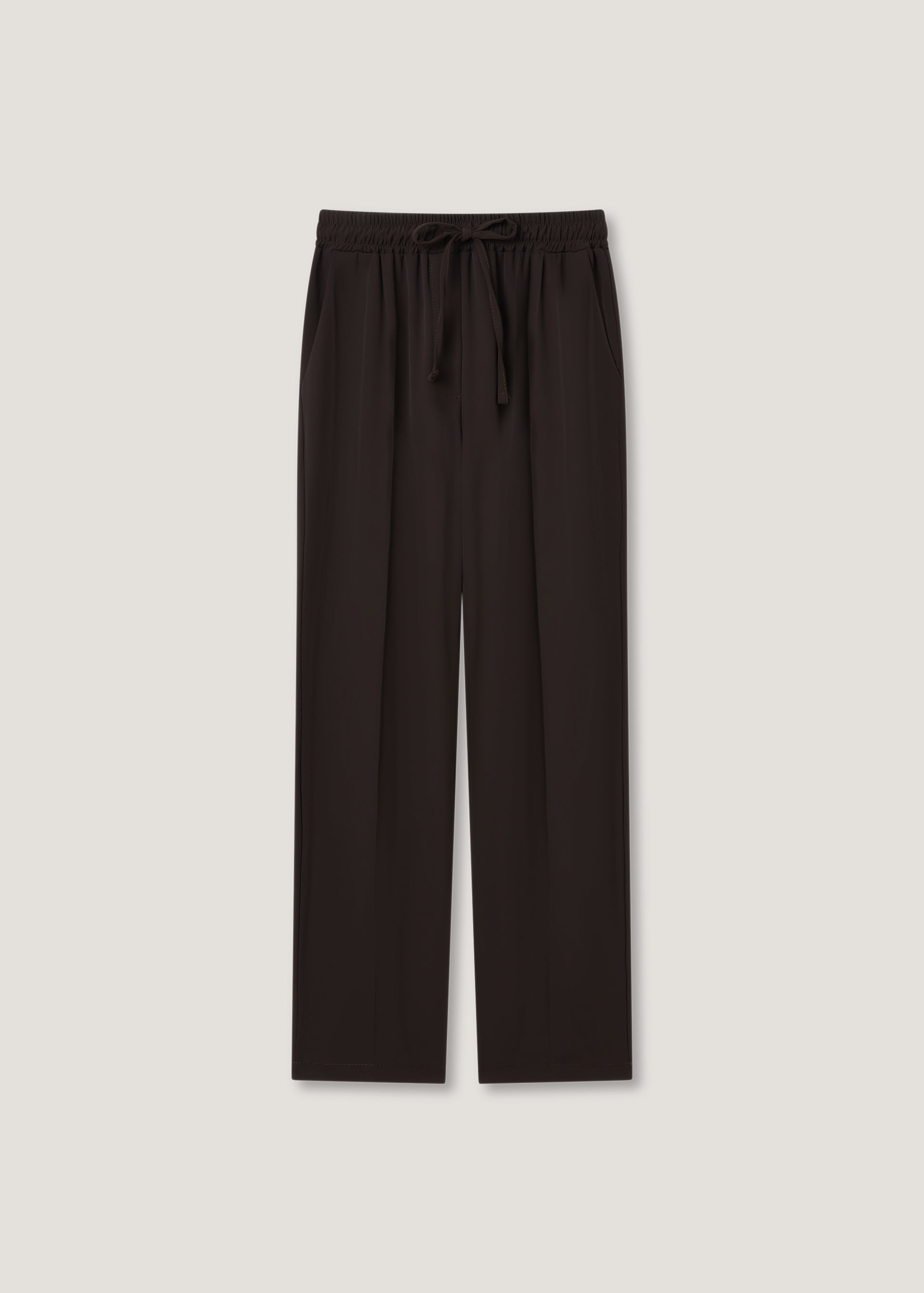 Pantaloni in crêpe con coulisse