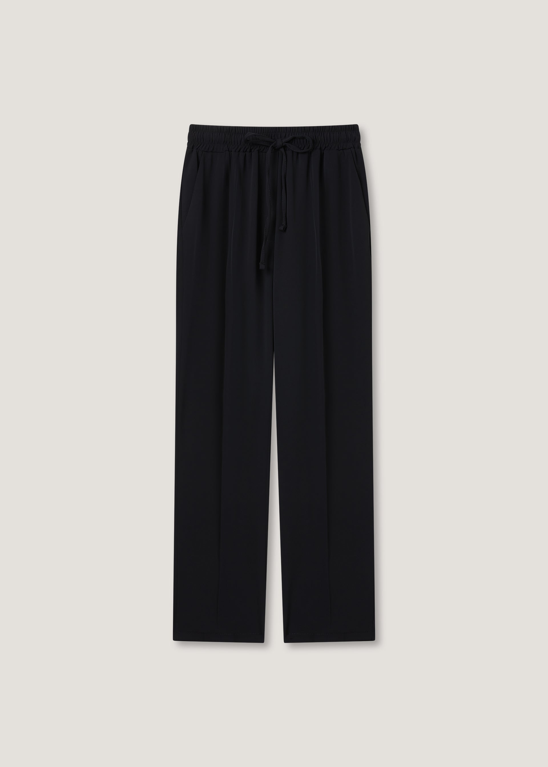 Pantaloni in crêpe con coulisse