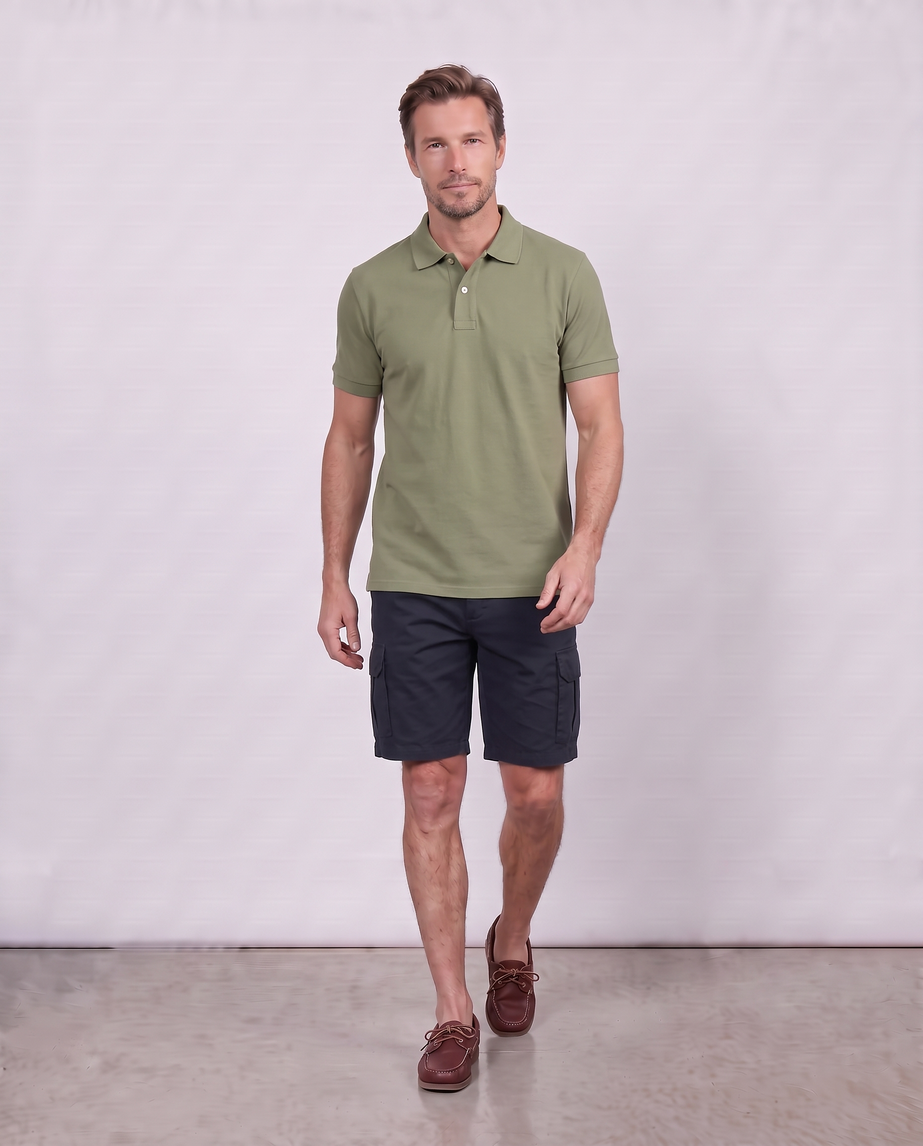 Polo in piquet maniche corte