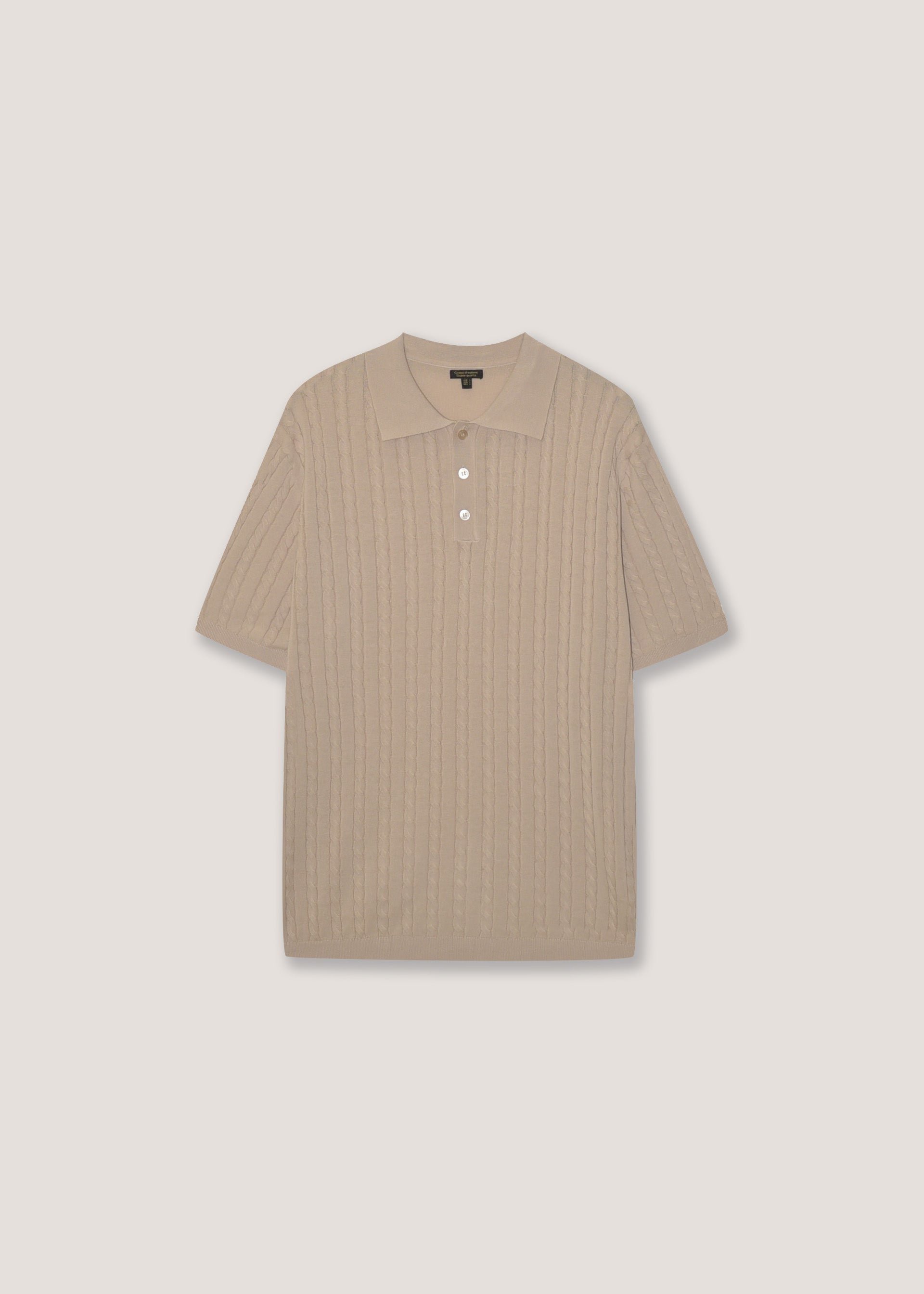Polo in maglia di puro cotone