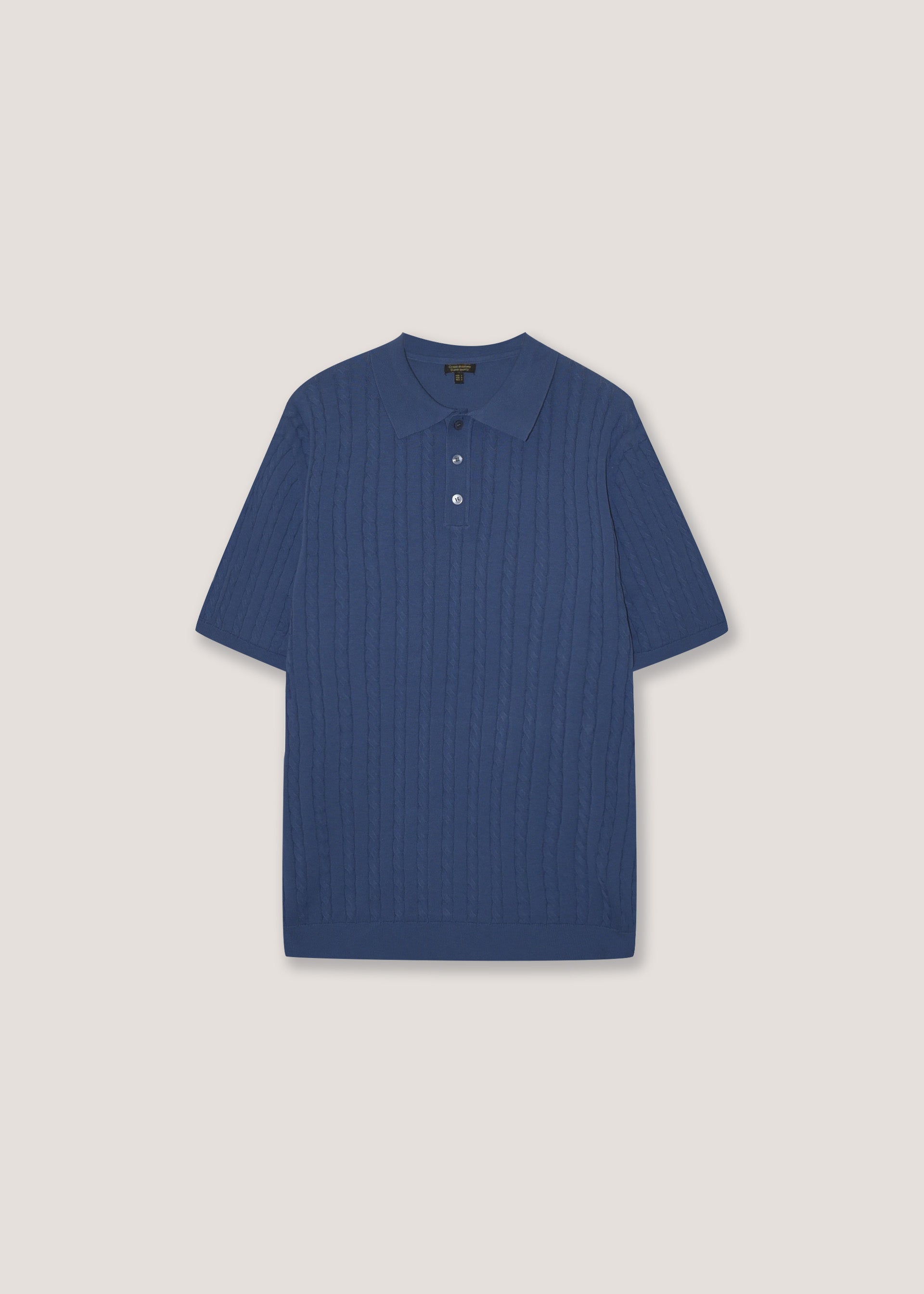 Polo in maglia di puro cotone