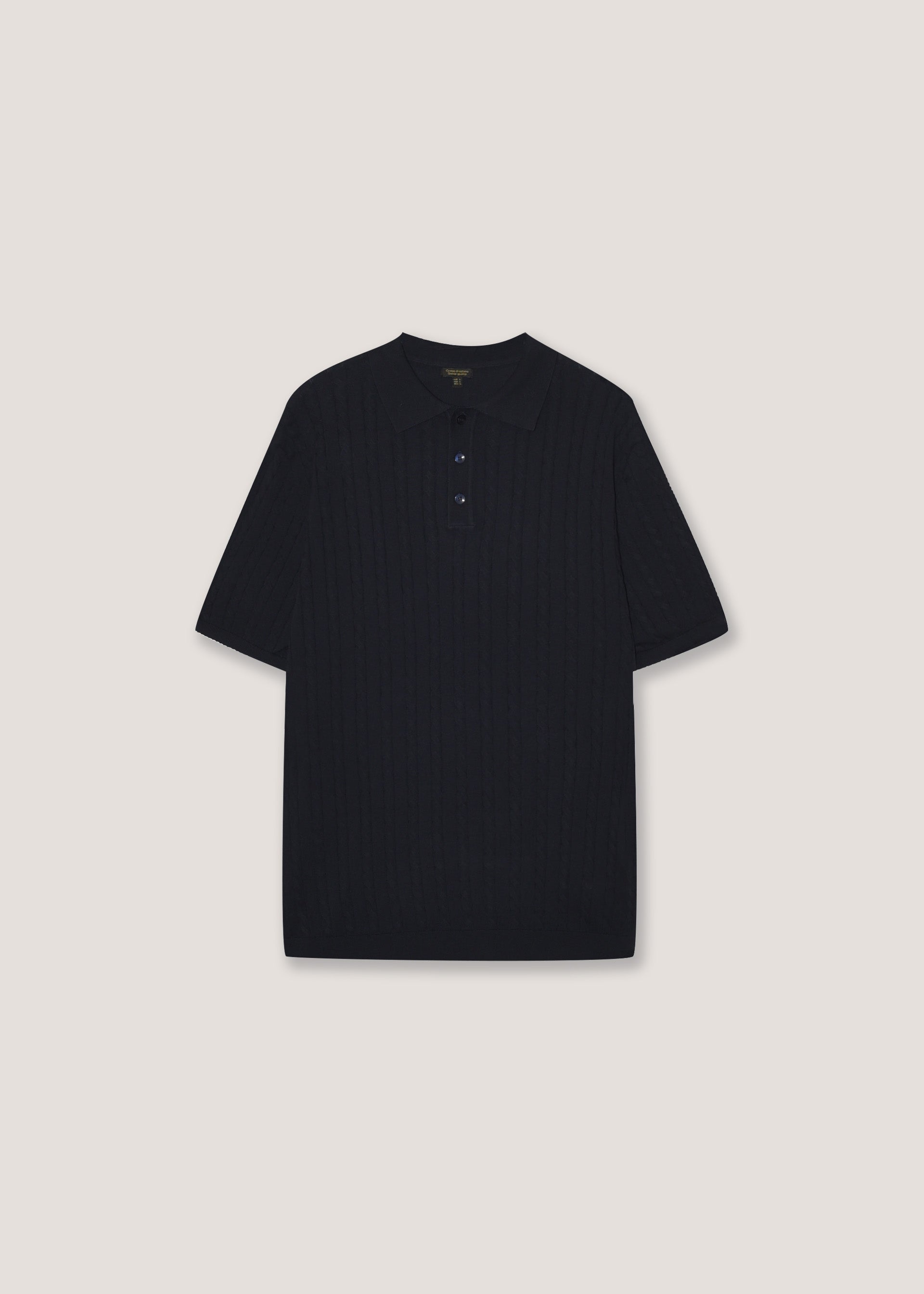 Polo in maglia di puro cotone