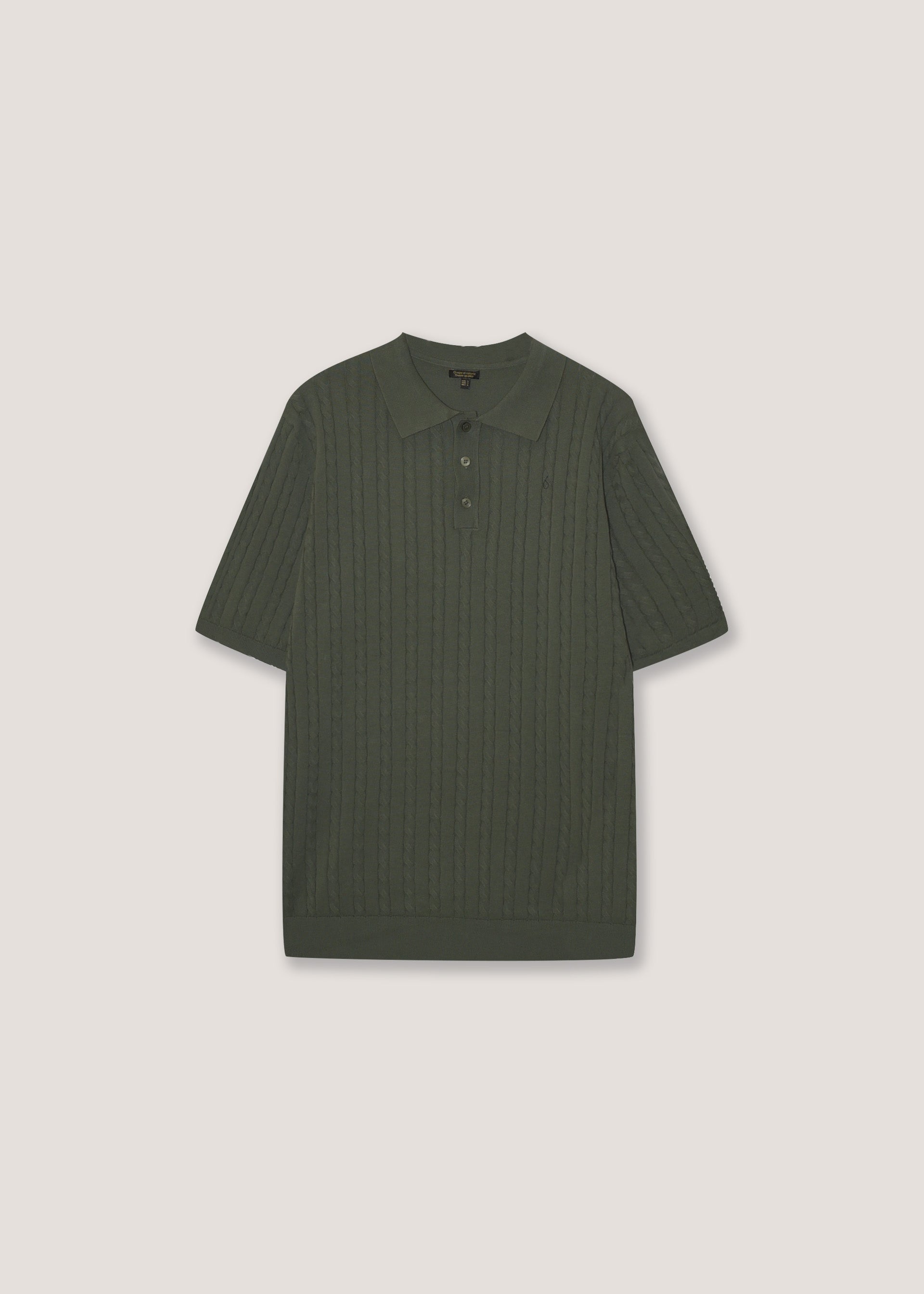 Polo in maglia di puro cotone