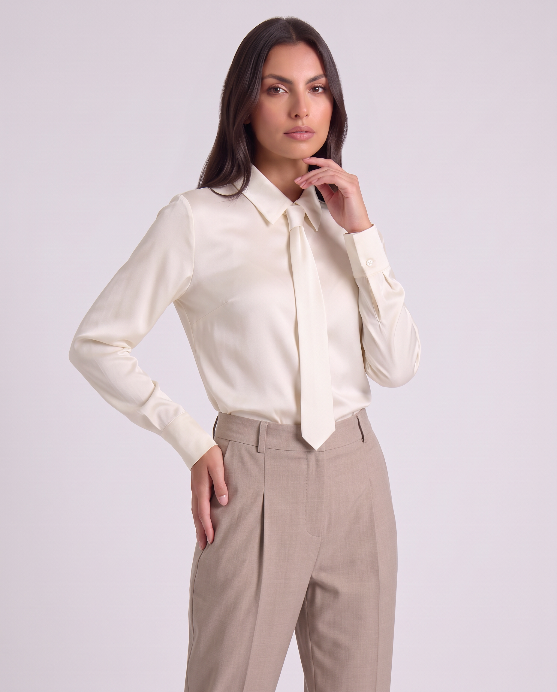 Blusa in raso