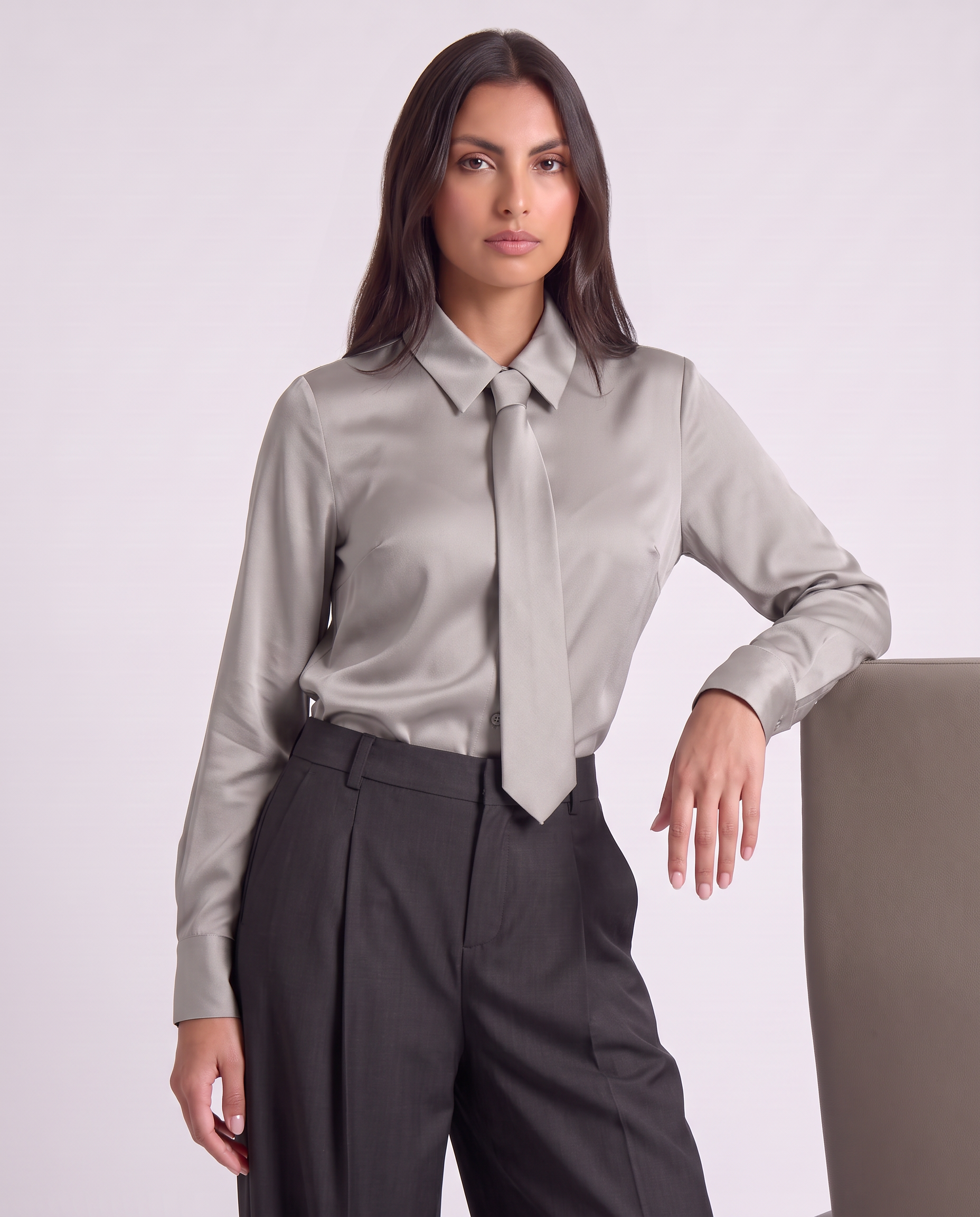 Blusa in raso