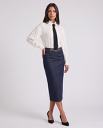 Camicia in crêpe