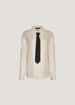 Camicia in crêpe