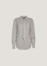 Camicia in crêpe fluido