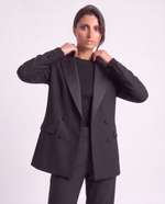Blazer doppiopetto vestibilità ampia