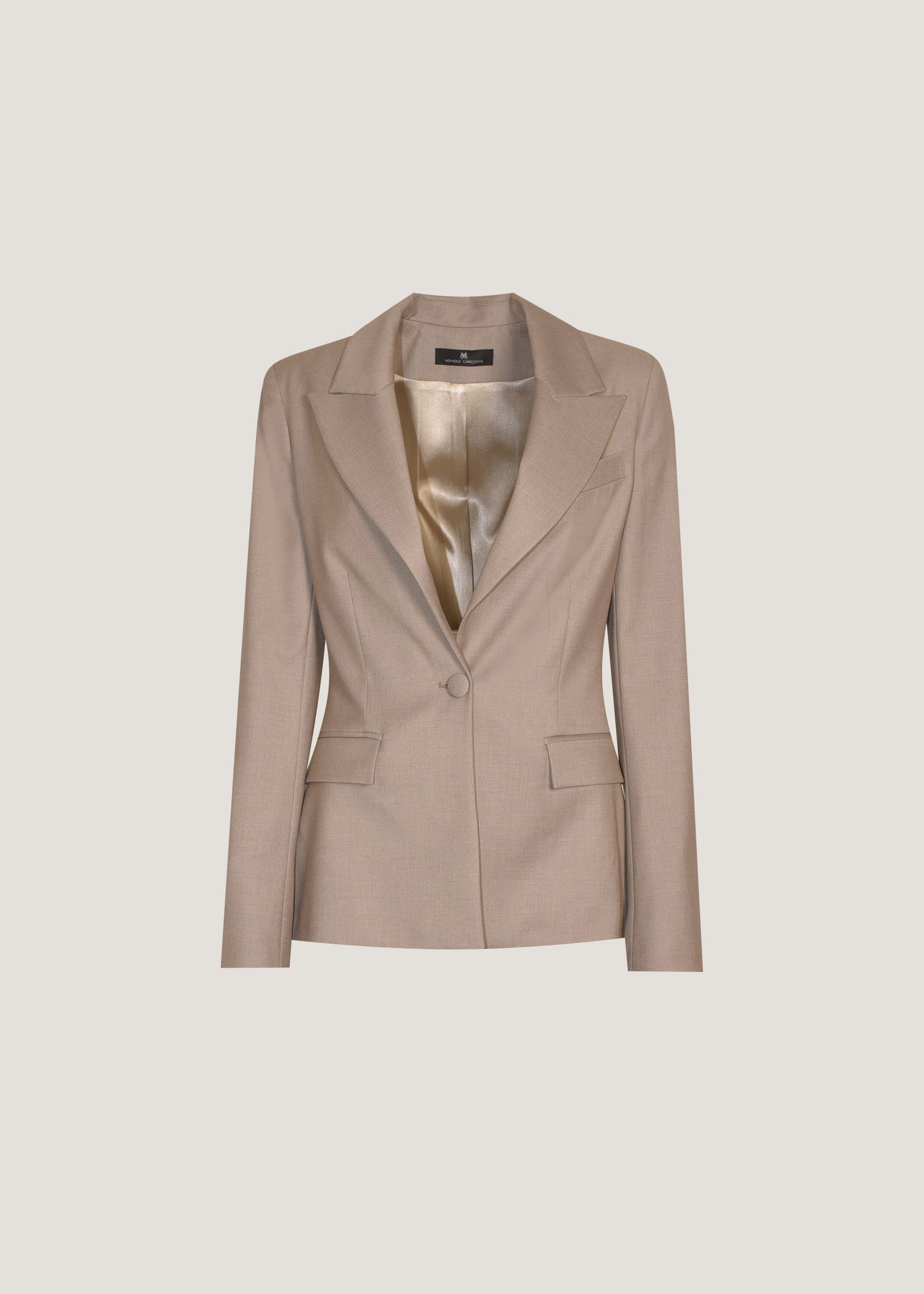 Blazer monopetto aderente