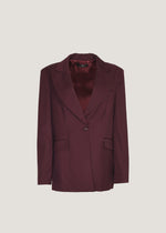 Blazer over con righe