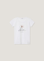 T-shirt con stampa floreale